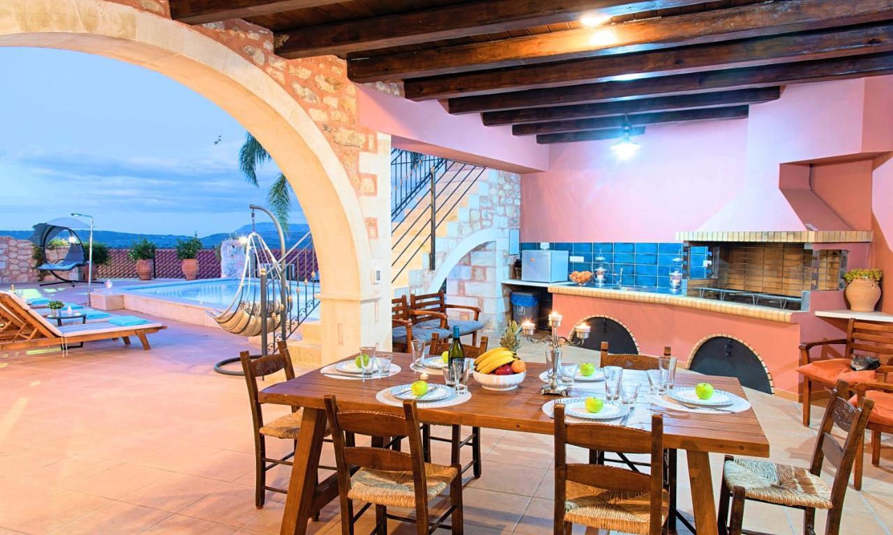 Steve Kois Villa Heated Pool Chania  Luaran gambar