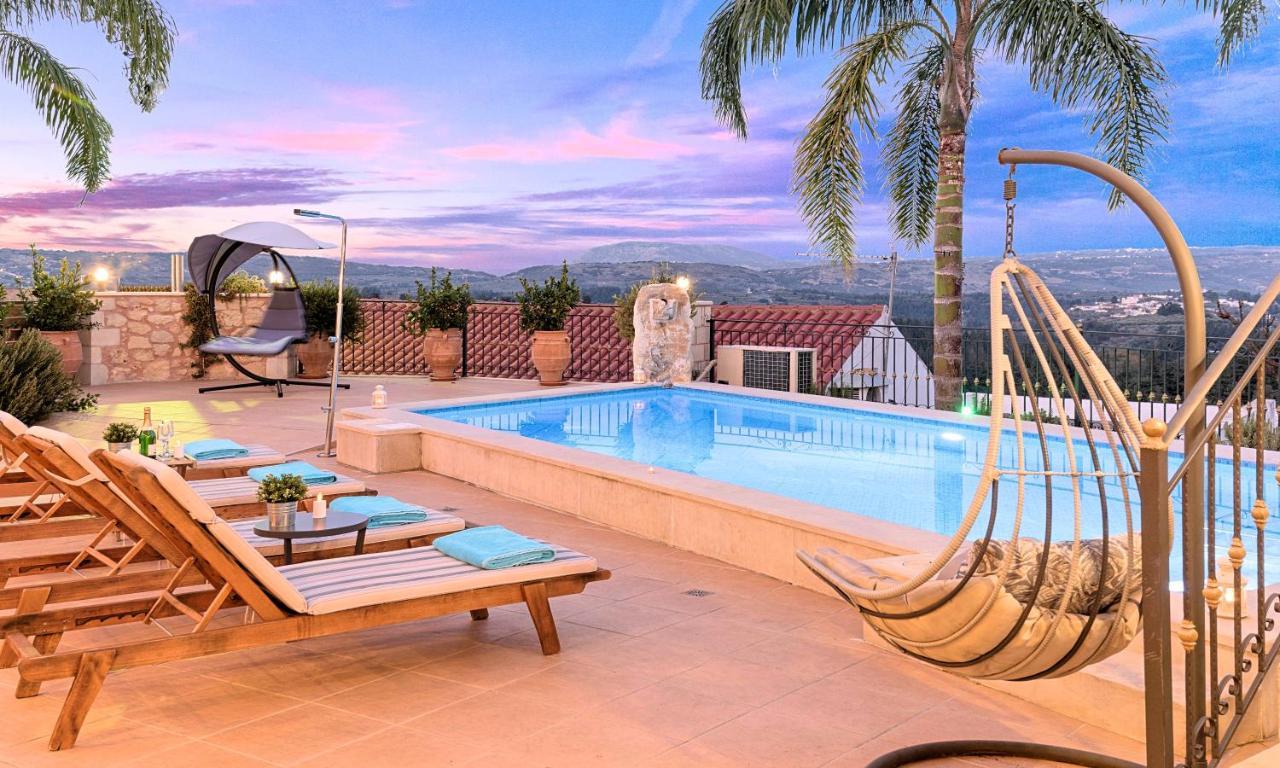 Steve Kois Villa Heated Pool Chania  Luaran gambar