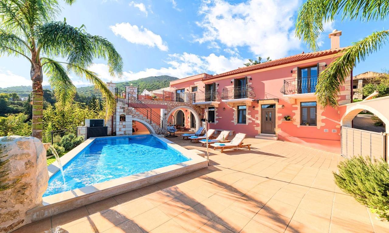 Steve Kois Villa Heated Pool Chania  Luaran gambar