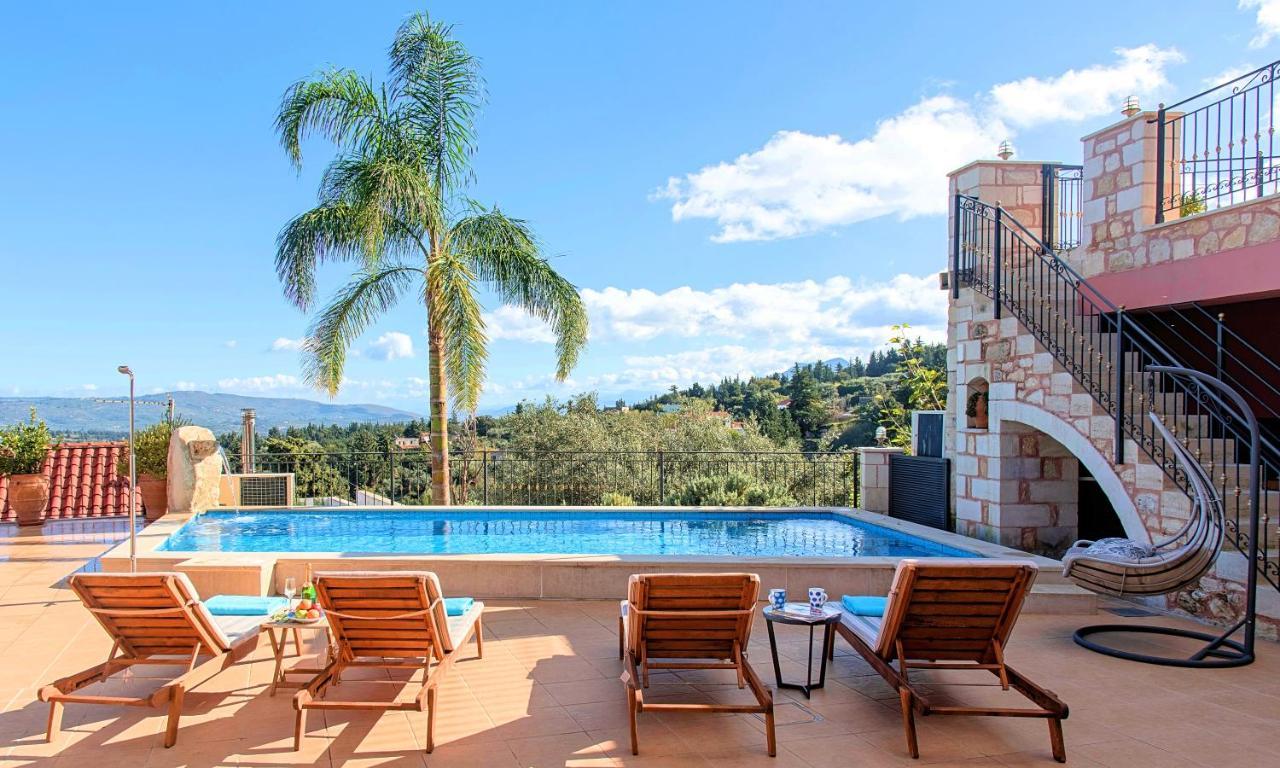 Steve Kois Villa Heated Pool Chania  Luaran gambar