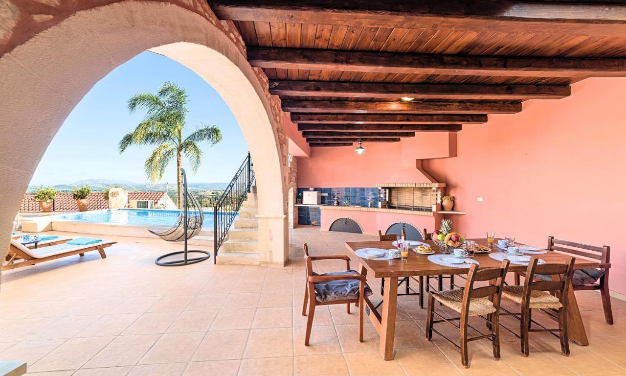 Steve Kois Villa Heated Pool Chania  Luaran gambar