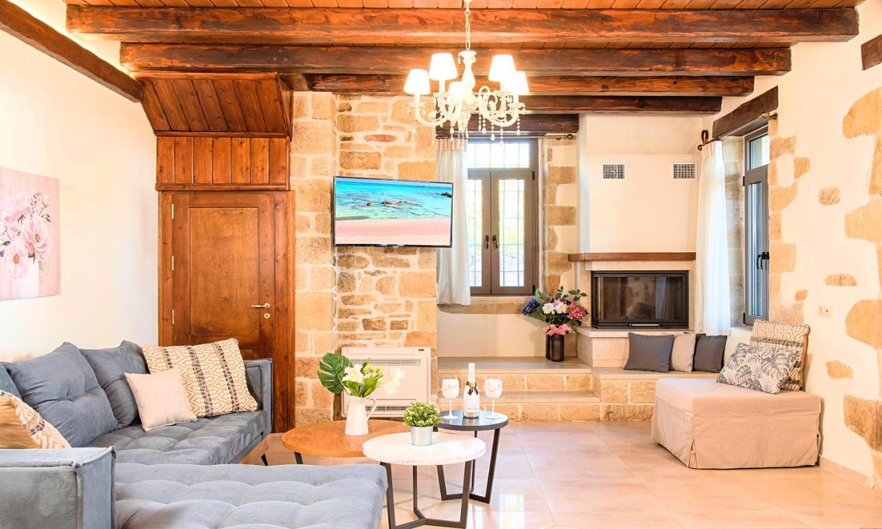 Steve Kois Villa Heated Pool Chania  Luaran gambar