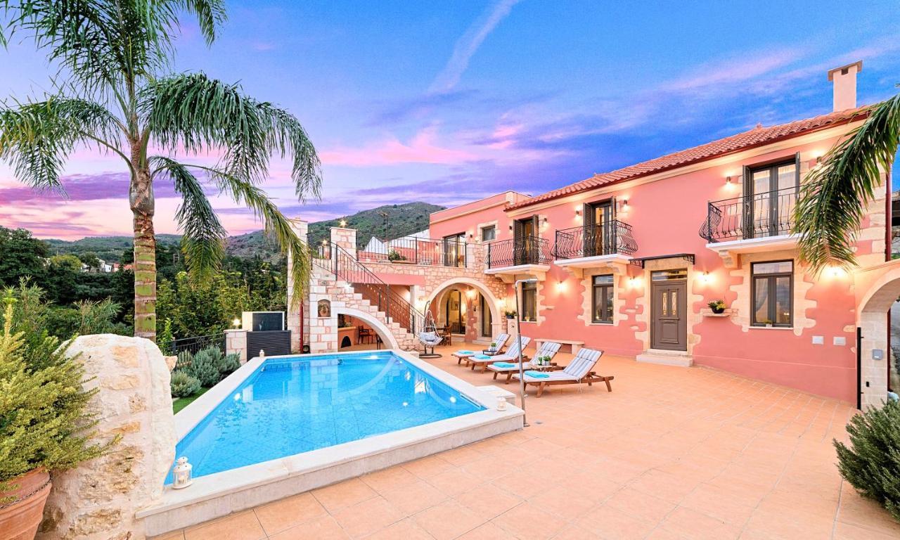 Steve Kois Villa Heated Pool Chania  Luaran gambar