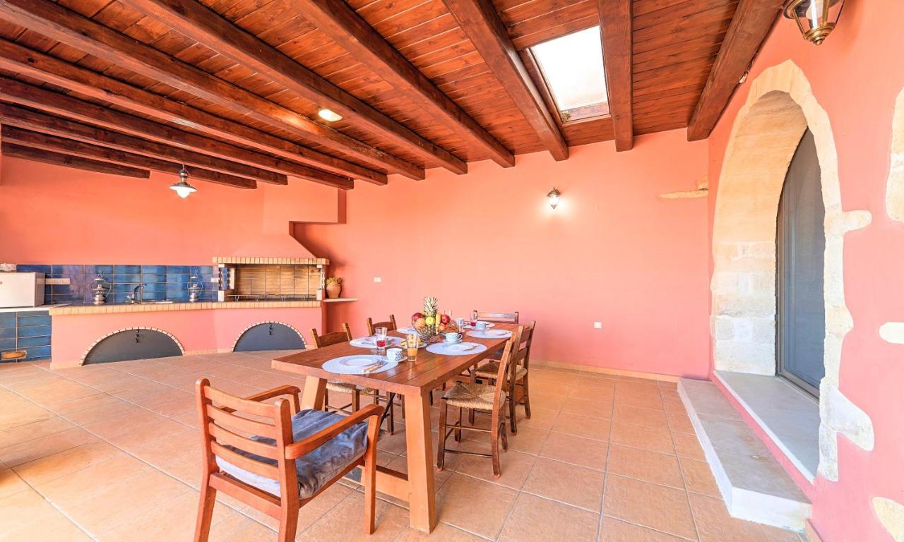 Steve Kois Villa Heated Pool Chania  Luaran gambar