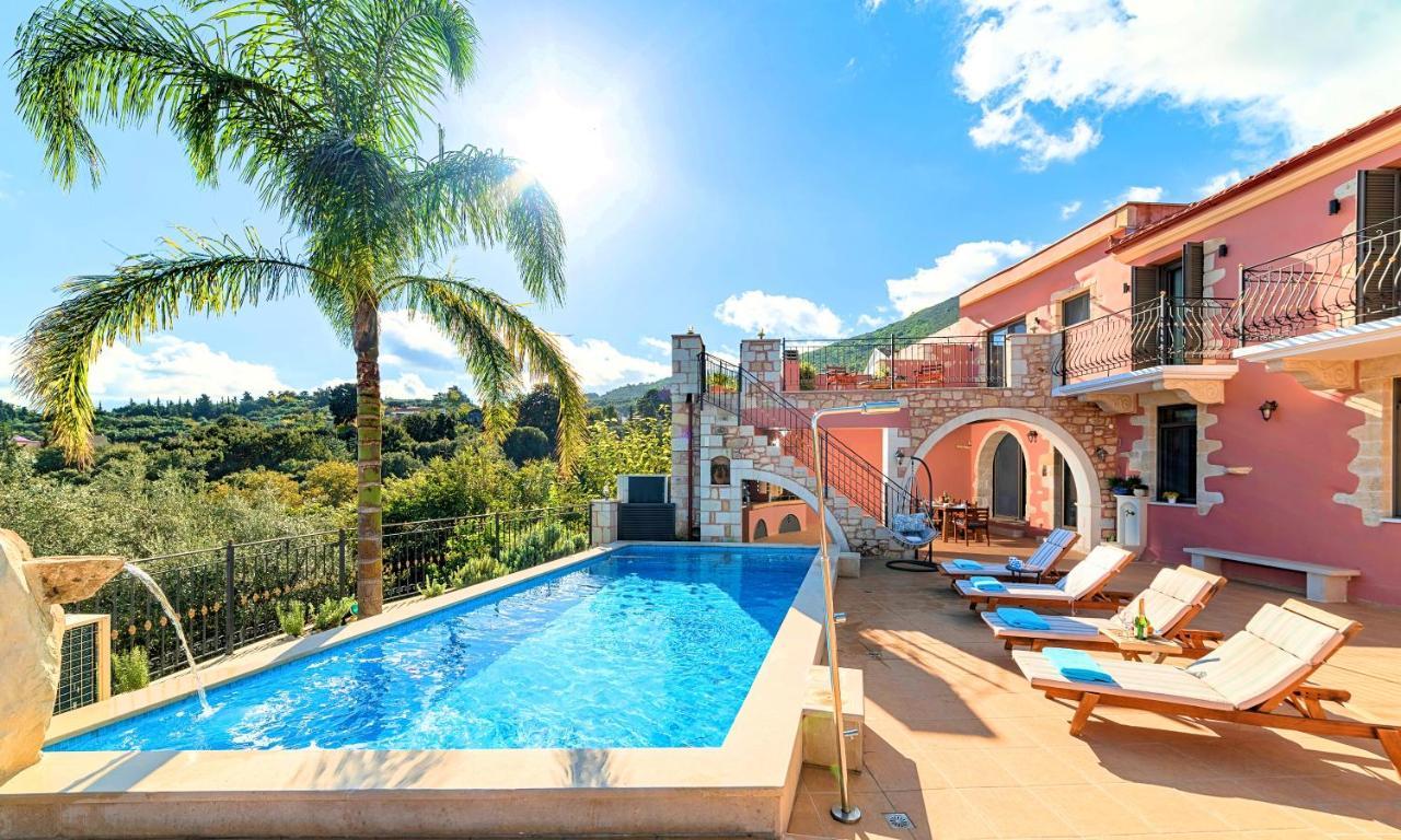 Steve Kois Villa Heated Pool Chania  Luaran gambar